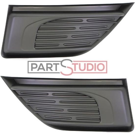Kit grilles antibrouillards chrome d origine pare choc avant Citroen C4 Grand