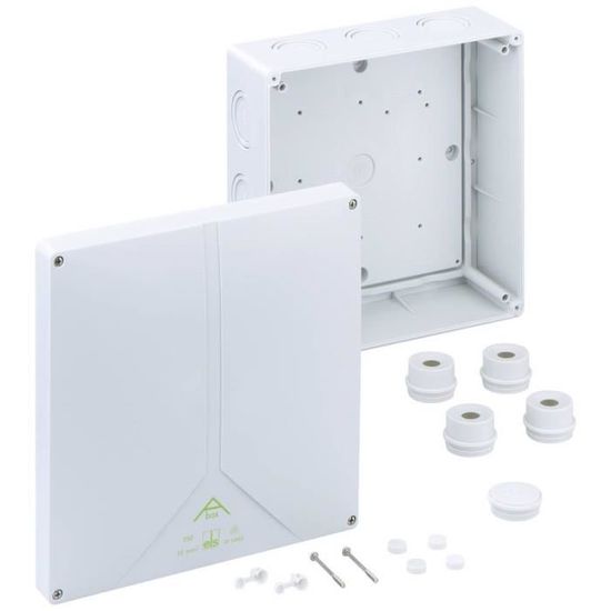 Boîte Dérivation AP Abox SL 2.5², 5×2.5mm², 110×110×67mm