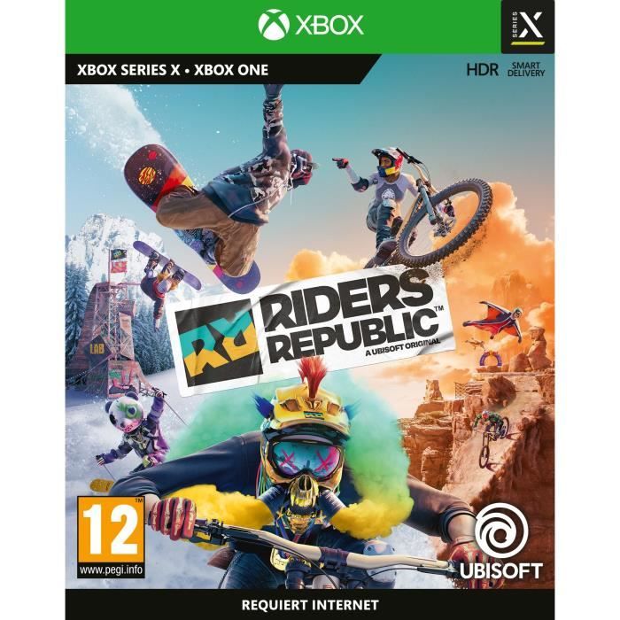 Jeu Xbox Series X - Xbox One Riders Republic - Ubisoft Annecy