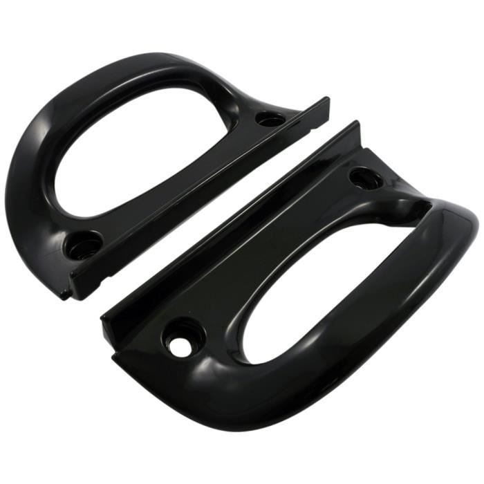 Jeu de poignées de maintien pour passager noir YAMAHA Neos MBK Ovetto 50 100 2T AC -07 SA15 5AD