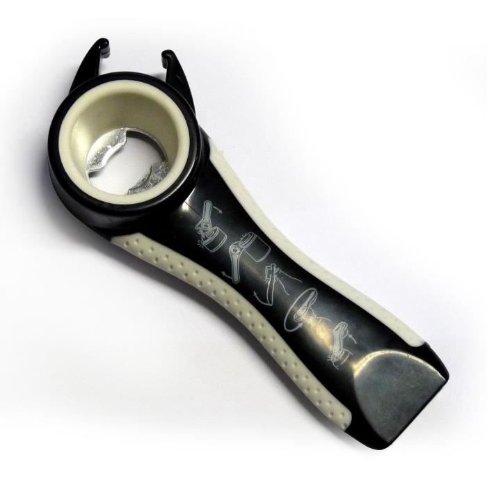 HESTEC Ouvre-tout Conserves Bocaux Bouteilles 5 en 1