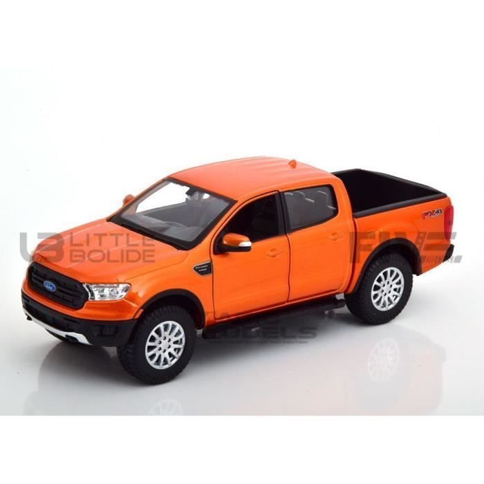 Voiture Miniature de Collection - MAISTO 1/24 - FORD Ranger - 2019 Special Edition - Orange - 31521OR
