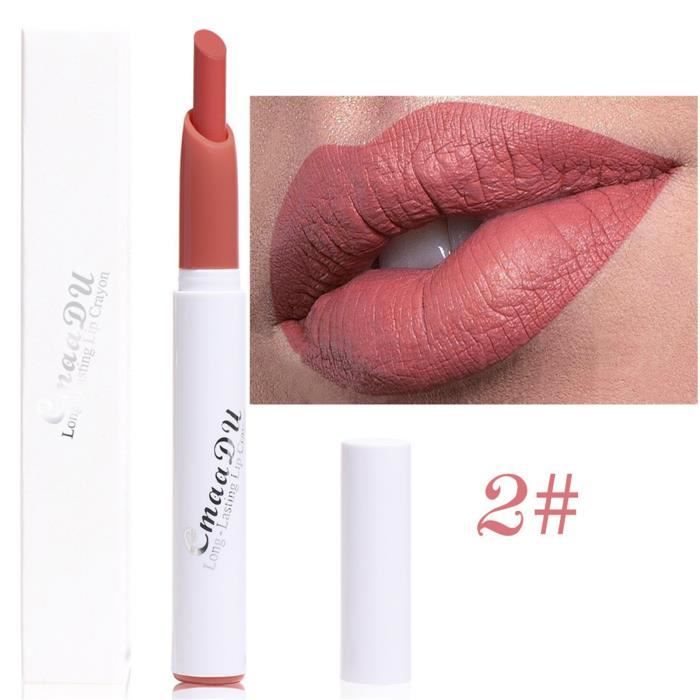 Cmaadu Matte Mist Lipstick Pen Brillant à lèvres hydratant et imperméable A2906