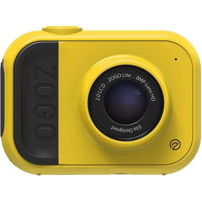 Appareil Photo 8MP et caméra d'action pour Enfants (Jaune)