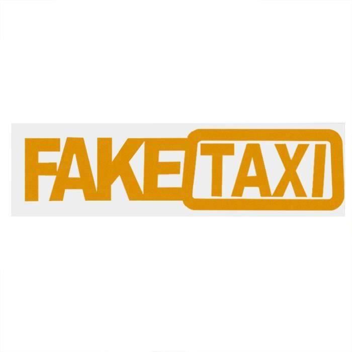 Style de voiture FAKE TAXI Autocollants de voiture