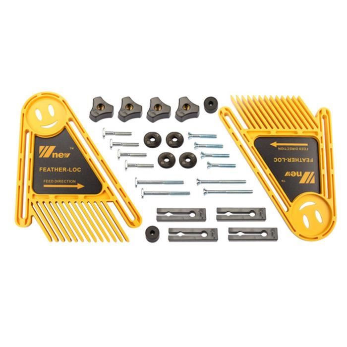1 PC Plume Plastique Professionnel Facile à Utiliser Précis Planche Scie à Table pour Charpentier Menuiserie PLUME DE DECORATION