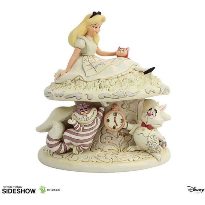 Enesco - Disney - Statuette White Woodland Alice in Wonderland (Alice au pays des merveilles) 18 cm