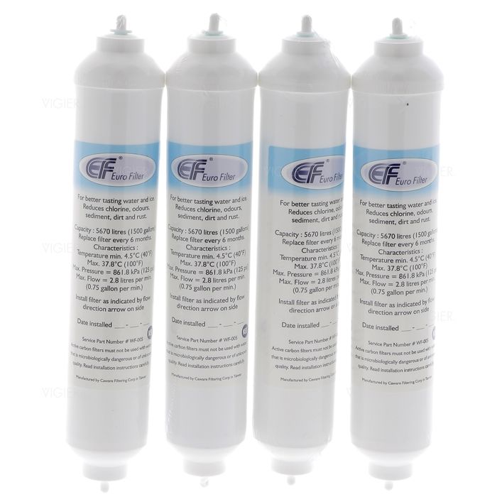 4 Filtres a eau universel frigo americain Samsung LG Daewoo Cdiscount