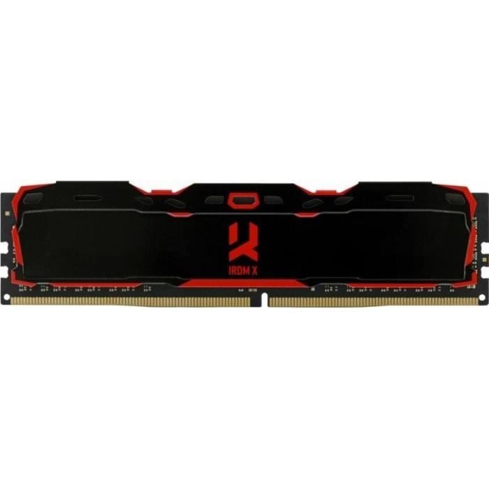 Mémoire RAM Goodram IRDM X, DDR4, 8 Go, 3200 MHz, CL16 (IR-X3200D464L16SA - 8G)