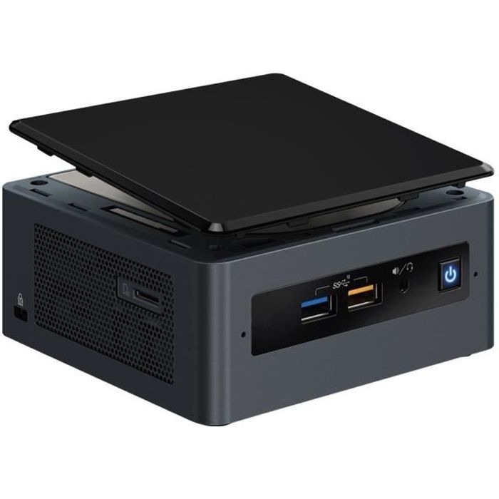 Intel Next Unit of Computing Kit NUC8i3BEH Barebone mini PC 1 x Core i3 8109U - 3 GHz Iris Plus Graphics 655 GigE, Bluetooth 5.0…