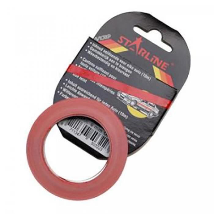 Liseret de jante coloris rouge'paisseur 6 mm Motip deux roues moto scooter mobylette