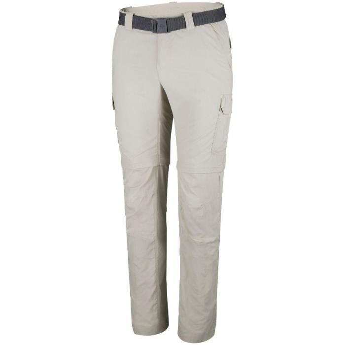 Pantalon convertible Columbia Silver Ridge II Convertible Pant coloris Fossil