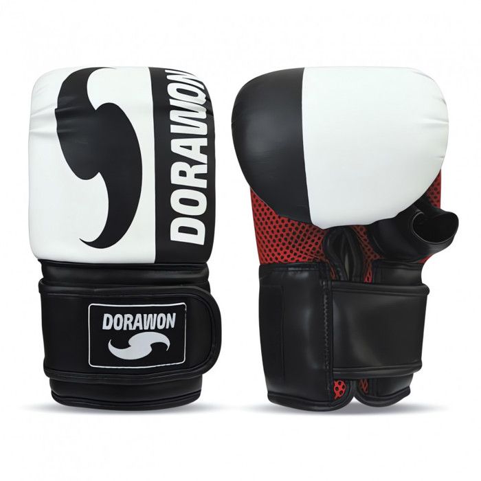 Gants sac de frappe DUDLEY blanc par Dorawon