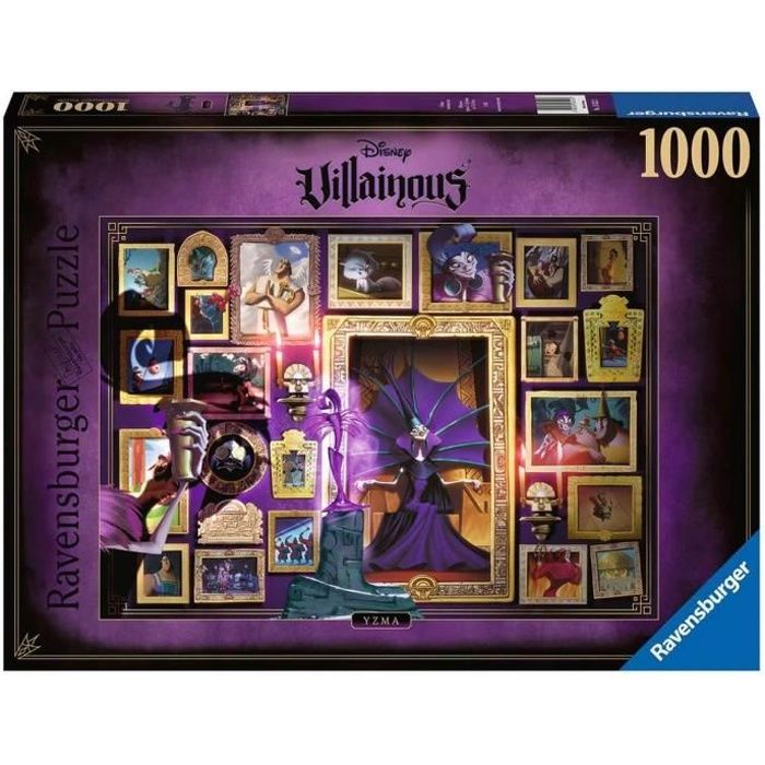 Puzzle 1000 pièces : Yzma (Collection Disney Villainous) Coloris Unique