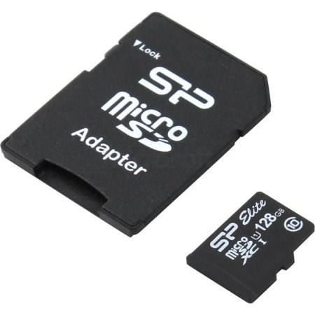 SILICON POWER Carte mémoire microSD UHS-1 Class 10 - 128 Go
