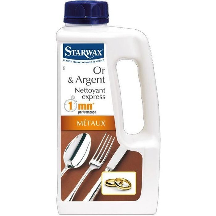 Nettoyant express minute or et argent 1 L