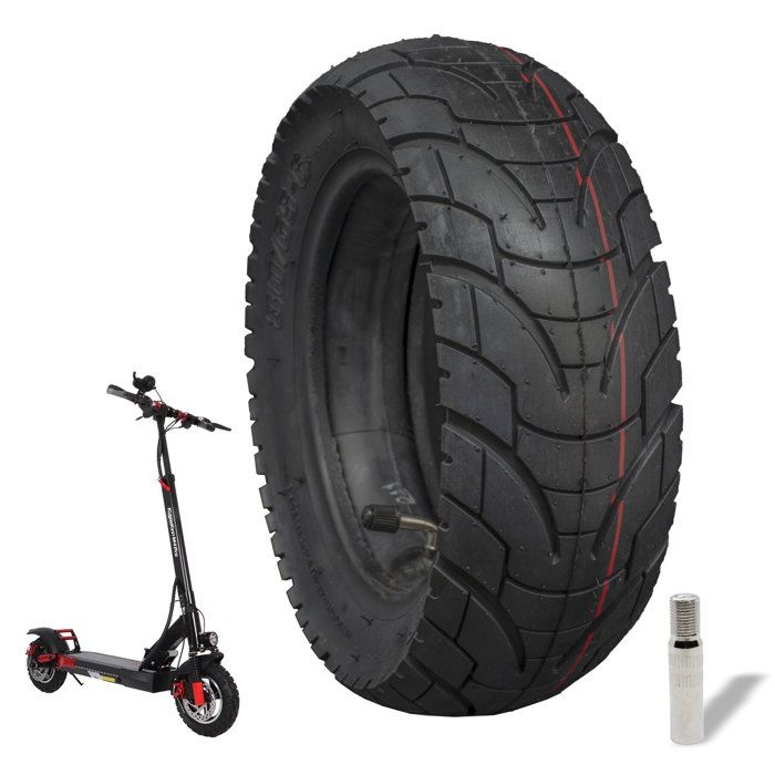 NIGOOLATA Lot De 2 Chambres à Air 4.10/3.50-4 Avec Tige De Valve