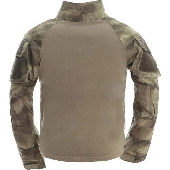 Chemise Tactique Airsoft Manches Longues WISEONUS – Camo Avec Coudières, Respirante & Robuste