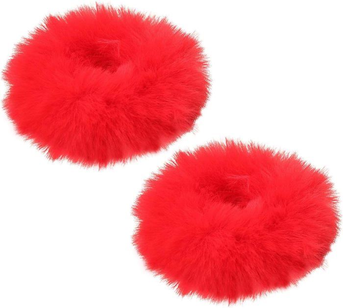 Lot De 24 Pompons En Fausse Fourrure OTOTEC - 12 Couleurs Avec Boucles Élastiques Pour Chapeaux, Vêtements Et Sacs