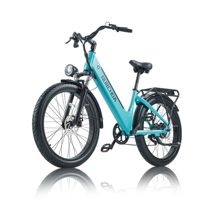 Vélo électrique BURCHDA AZ26 Vert 1000W moteurs 20AH batterie 26\
