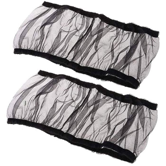 Comparer les prix de Housse de Cage à Oiseaux 2 PièCes Cage à Perroquet Jupe en Maille de Nylon Accessoires de Cage à Oiseaux (Noir)