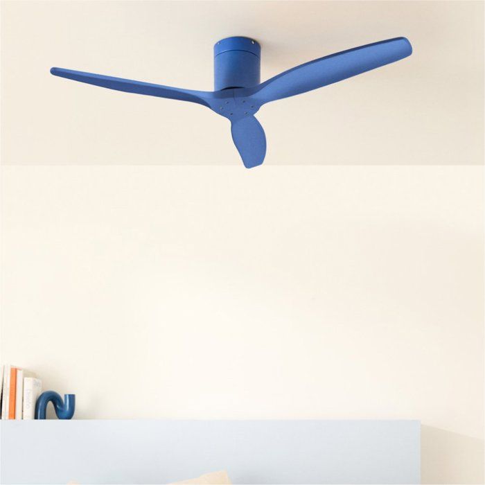 Ventilateur de plafond - Create - Sans lumière - Silencieux - Fonction été/hiver - 6 vitesses - Create