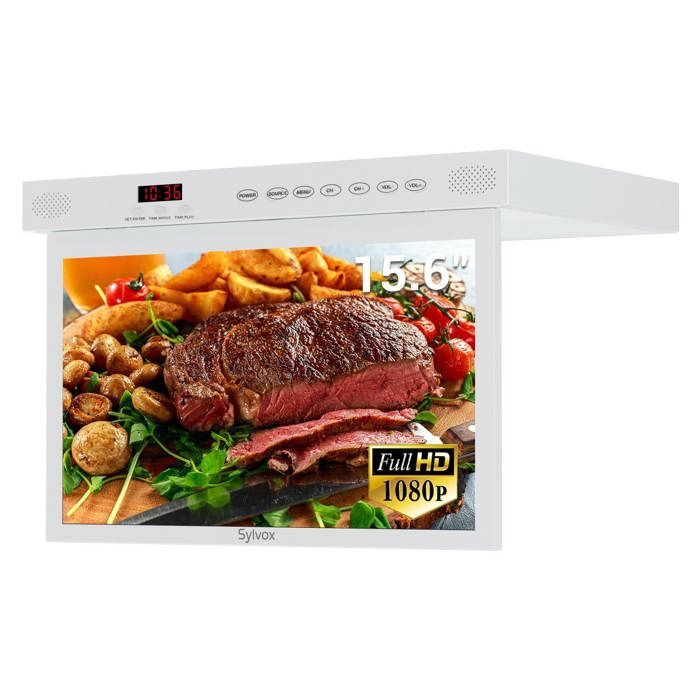 TV LCD SYLVOX Mini Smart TV 156 Rotation 360° Google TV (Android 11) Full HD 1080p