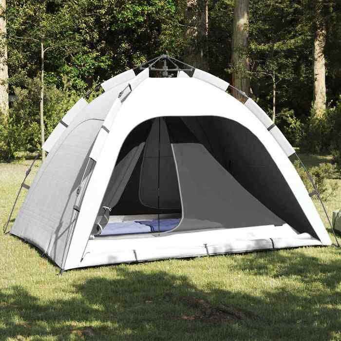 Tente intérieure en maille - vidaXL - 240x160x133 cm - Noir - Respirant - Fermeture éclair - Sac de transport