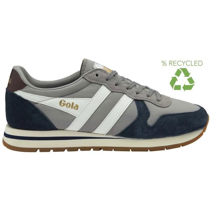 Baskets suède Gola Daytona Chute - cement/navy/white Baskets suède Gola Daytona Chute - cement/navy/white