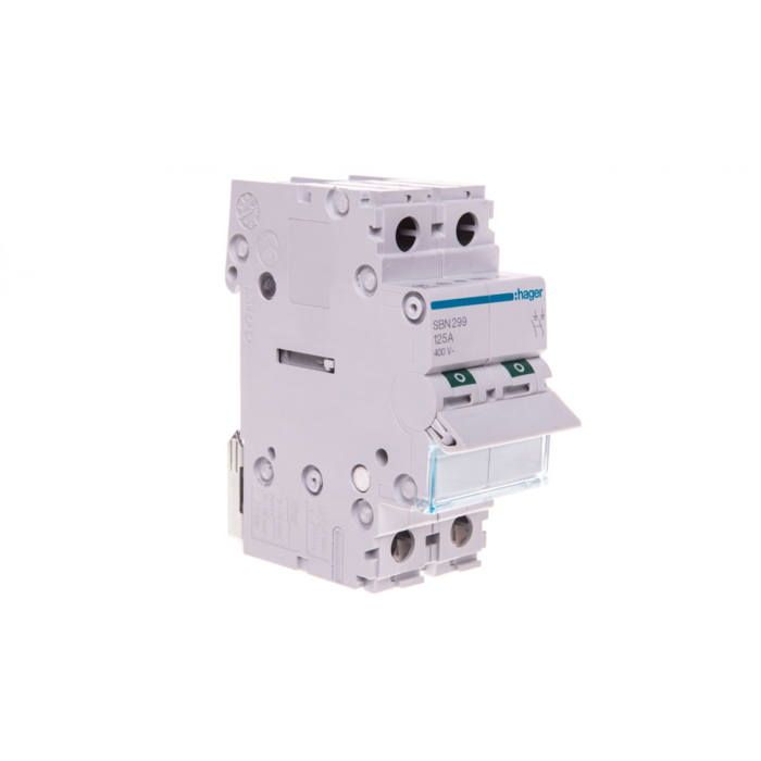 Interrupteur-sectionneur modulaire 125A 2P SBN299