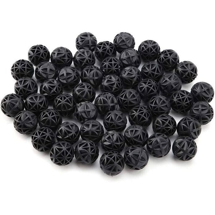 50 Pcs Bio Filtre Poreux Biochemical Ball Filter Media Filtre À Eau Matériau avec Coton pour Fish Tank Pond Aquarium Cascade Fontain 50 Pcs Bio Filtre Poreux Biochemical Ball Filter Media Filtre À Eau Matériau avec Coton pour Fish Tank Pond Aquarium Cascade Fontain
