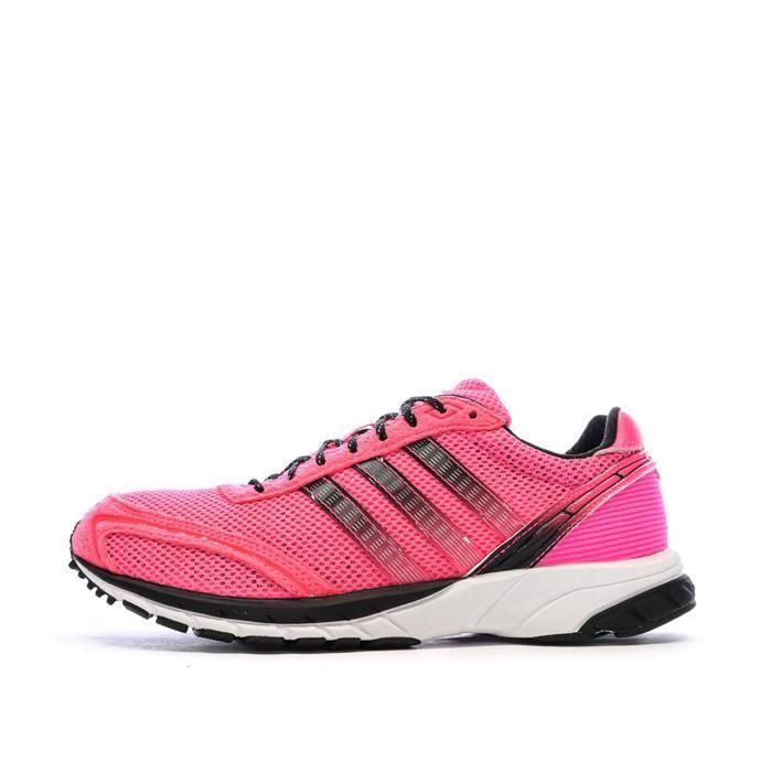Baskets Rose/Noires Homme Adidas Adizero Adios