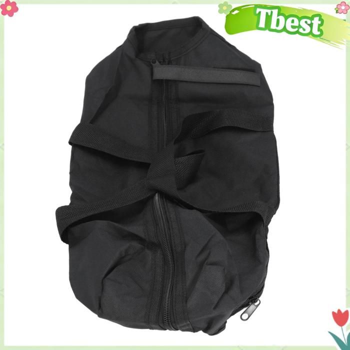 Sac de toilettage pour chat réglable anti-morsure et anti-rayures avec fermetures éclair et arrière pour le bain des