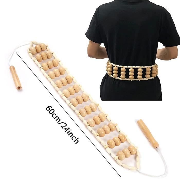 Rouleau De Massage Musculaire 9 Rouleaux - Pour Jambes, Cuisses, Cellulite - Fitness