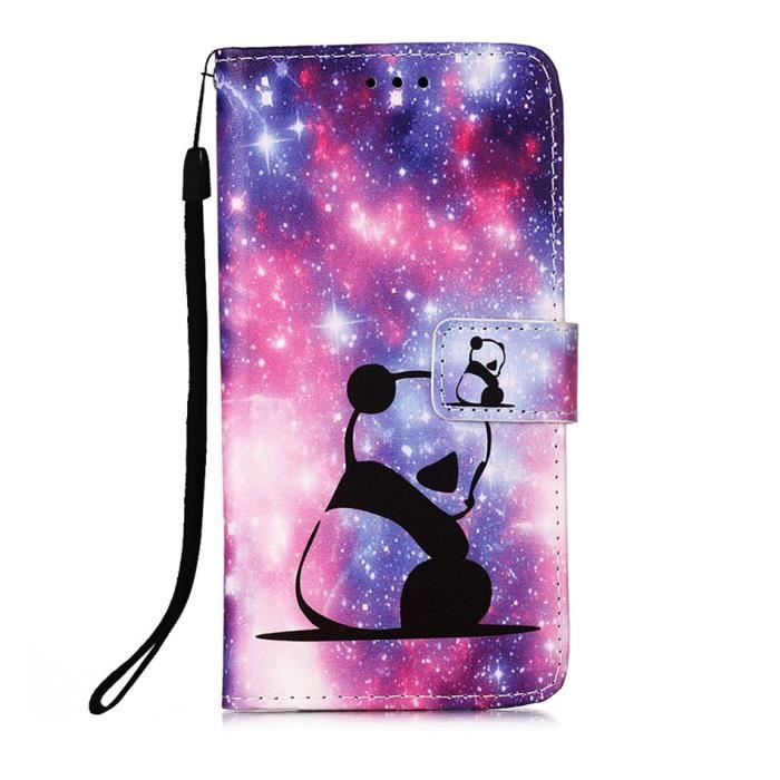 Coque Pour Samsung Galaxy A56 5G - Portefeuille Noir Rabat Clapet Aimante Rangement Cartes Phonillico