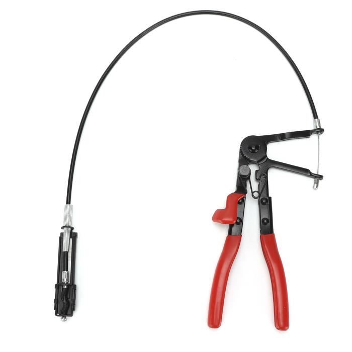 Akozon Hose Clamp Pliers, Red and Black Hose Clamp Tool with High