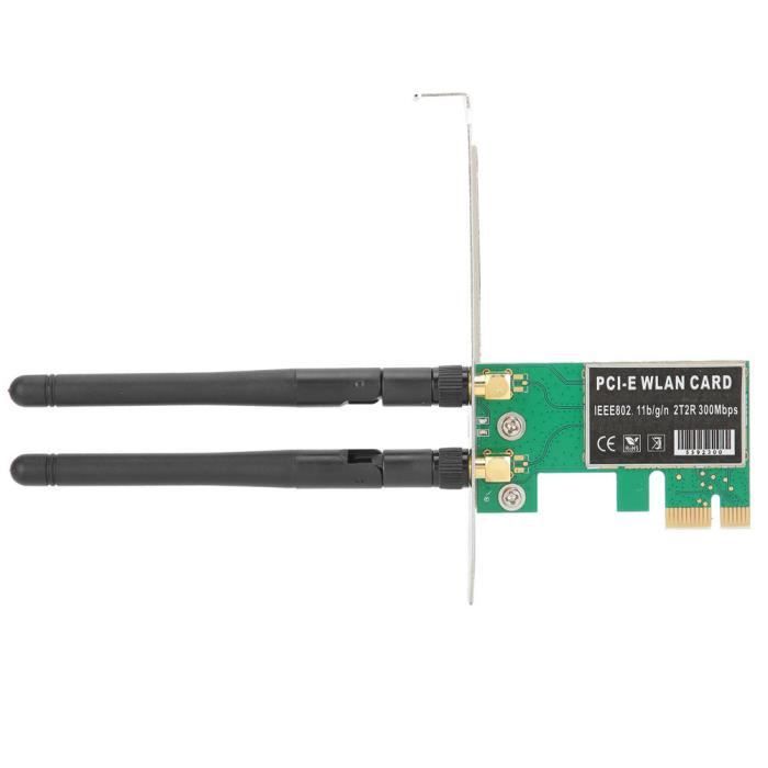 Carte Réseau Wi-Fi PCI Hercules - 802.11g, 54 Mbps - 2,412 à 2,472 Ghz - Neuf