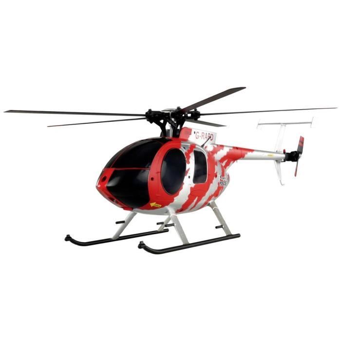 Hélicoptère RC Amewi AFX MD500E Zivil - Prêt à voler (RtF) - Adulte - Mixte - 14 ans - Blanc