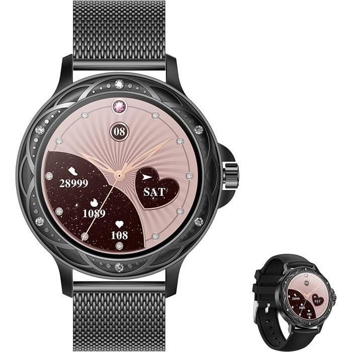 Montre Connectée pour Femmes H2 - YASSUO - Tracker de Fitness Étanche