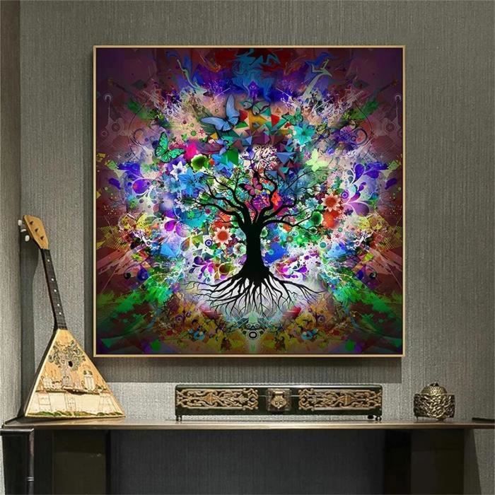 HNE 5D Arbre De Vie Diamond Painting Kits DIY Broderie Rivire Art Du Diamant Painting Kit