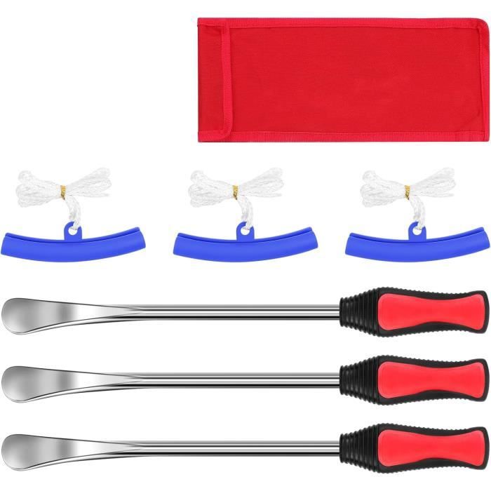 GIMOCOOL Démonte-pneus De Vélo - Outil De Réparation De Cuillère De Retrait De Pneu De Vélo