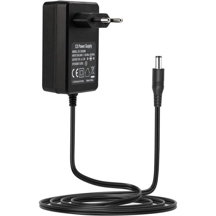 Adattatore Dc 5.5x2.1mm Alimentatore 12V 2A Con Spina 5.5x2.1mm - Per Telecamere Security LED DVR Alimentatore Telecamera Sicurezza - Foto 9