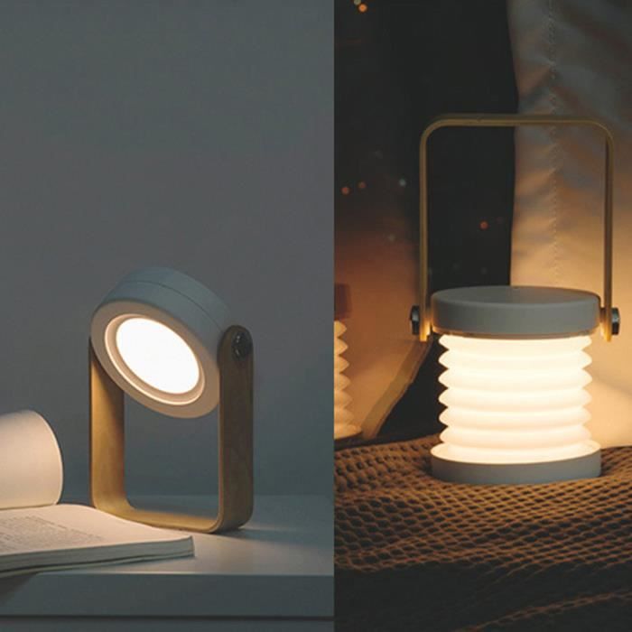 Veilleuse Lampe De Chevet De Table Sans Fil Et De La Lampe De
