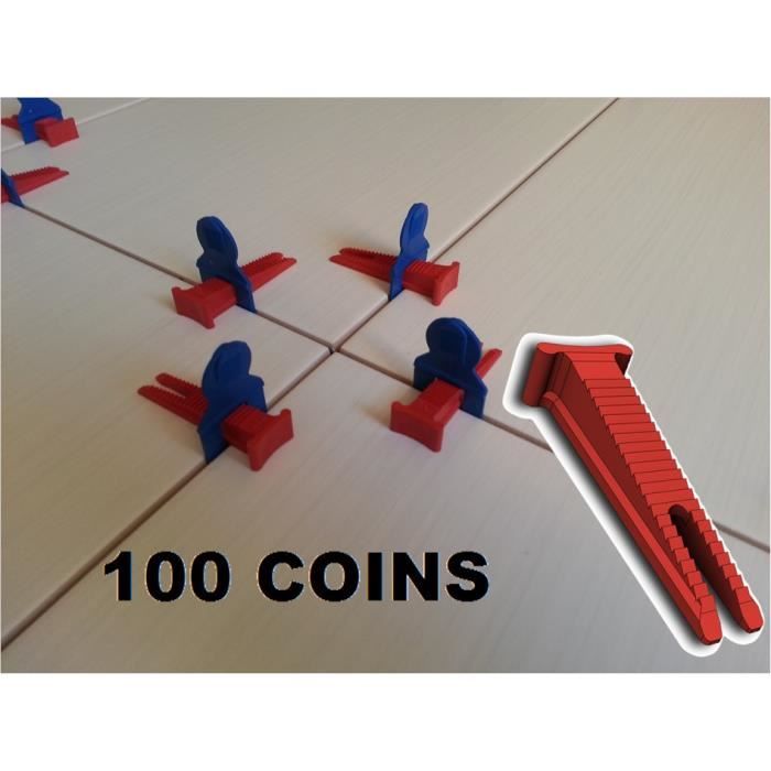 croisillons auto nivelant carrelage 100 coins cdiscount bricolage