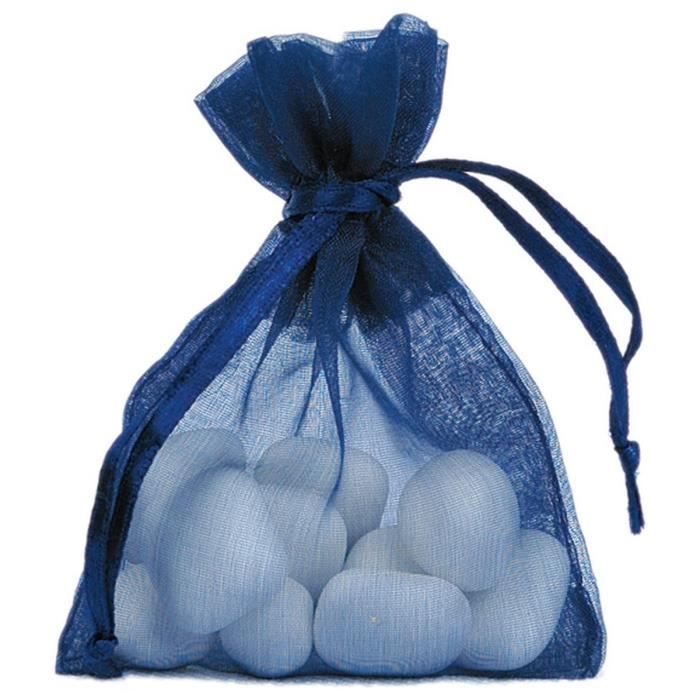 SANTEX Sachet Organdi uni marine