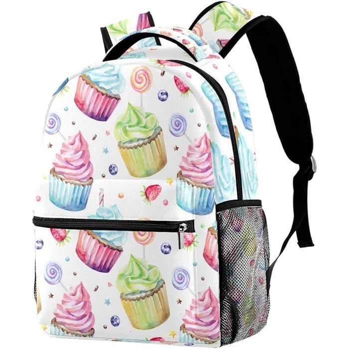Cartable Scolaire Papillons Colorés Cartable 29.4x20x40cm[1364 ...
