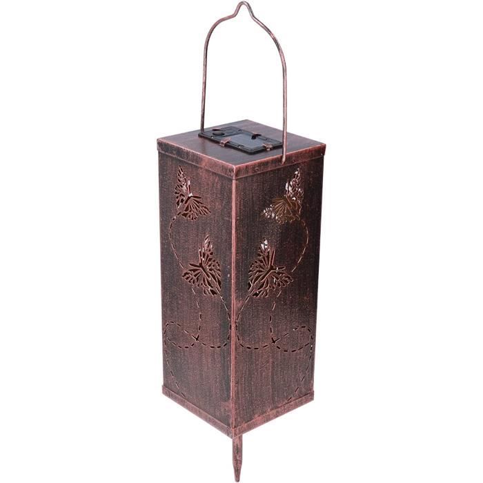 Lanterne en métal doré 30 cm LANTAU