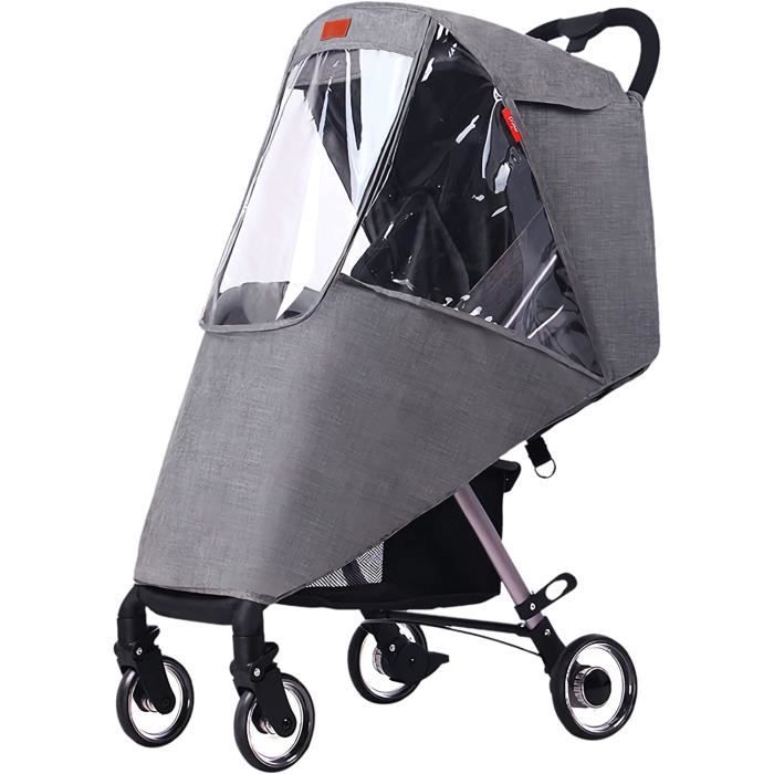 Habillage Pluie,Housse De Poussette Universelle,habillage Pluie Poussette  En Matériel EVA,accessoire Poussette Pour Tout Type [491] - Cdiscount  Puériculture & Eveil bébé