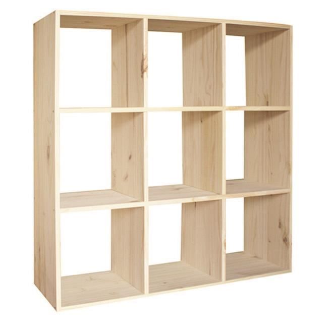 Meuble 9 Cases Kubik En Pin Massif Naturel Servary Achat Vente Petit Meuble Rangement Meuble 9 Cases Kubik En Pin Cdiscount