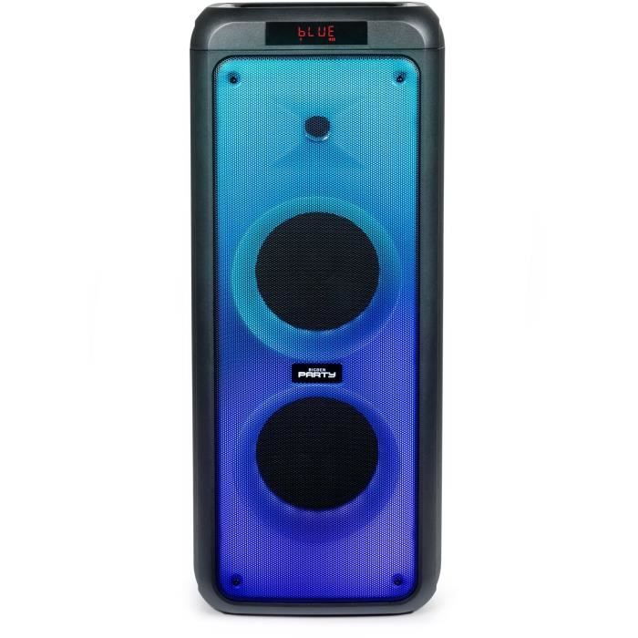 Enceinte Bluetooth® Bigben Party - Taille XL - 600 W - Noir